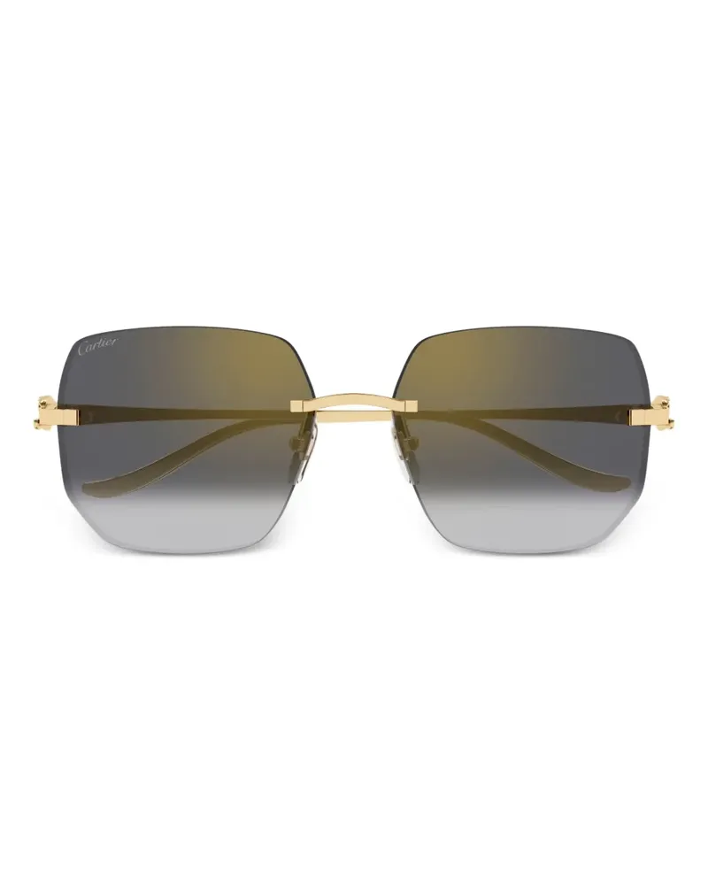 Cartier Panthère de Cartier Sonnenbrille - Gold Gold