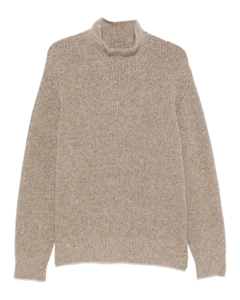 Roberto Collina Gerippter Pullover - Nude Nude