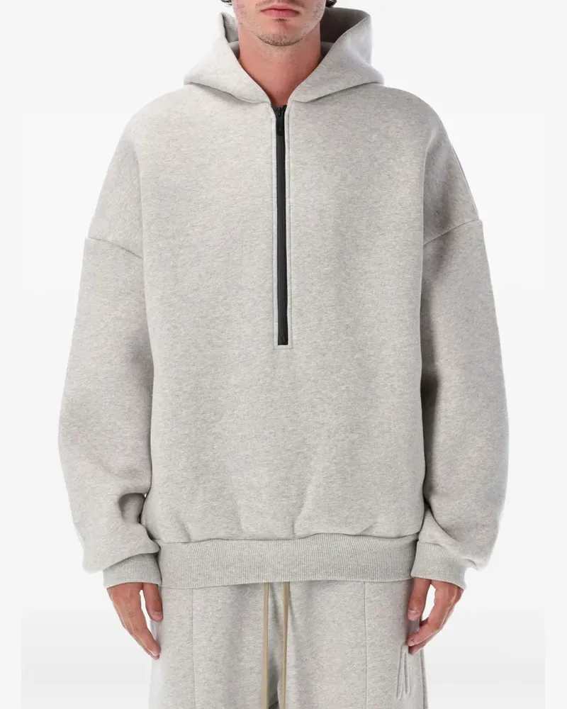 Fear of God Athletic Hoodie mit kurzem Reißverschluss - Grau Grau