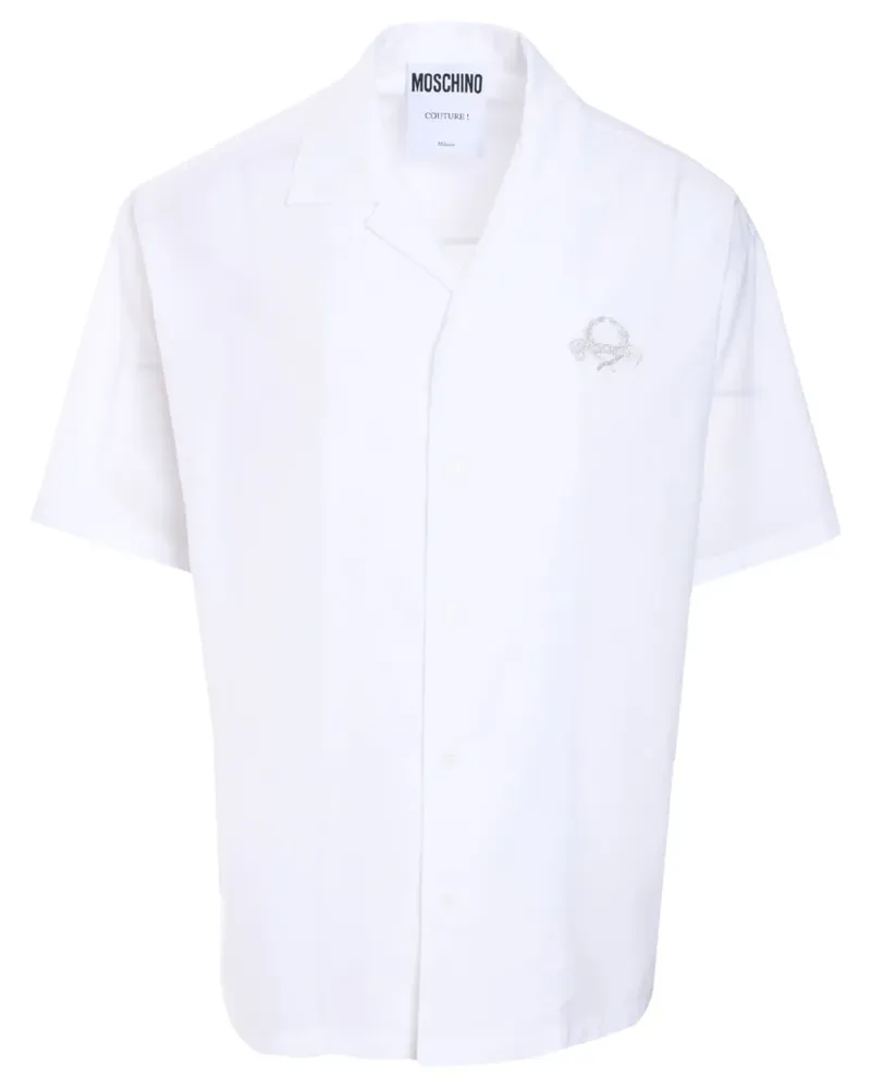 Moschino Klassisches Hemd - Weiß Weiß