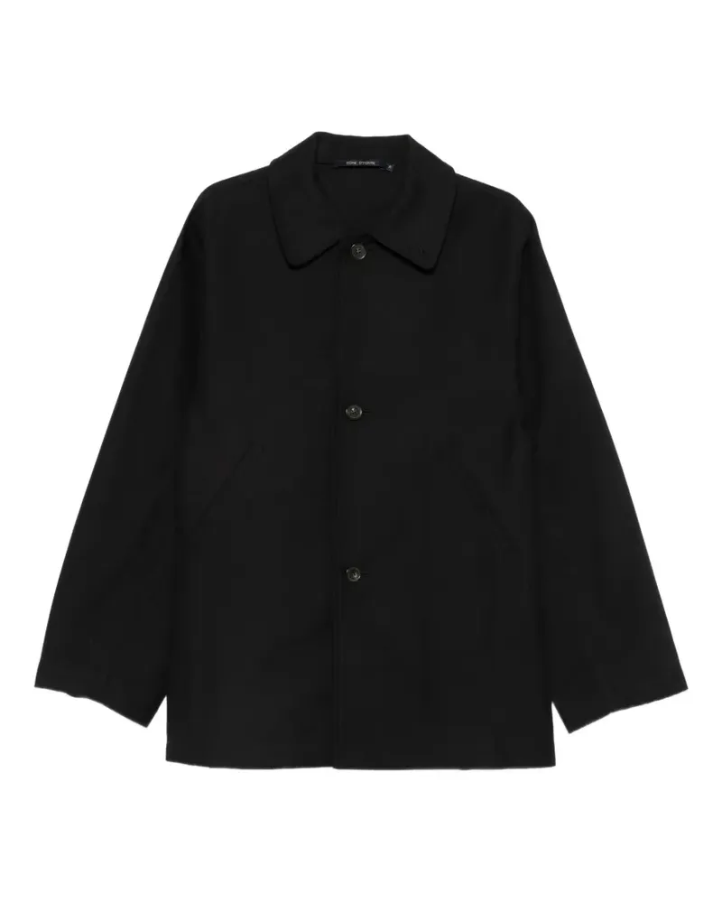 Sofie D'Hoore Cima Oversized-Jacke mit Knopfverschluss - Schwarz Schwarz
