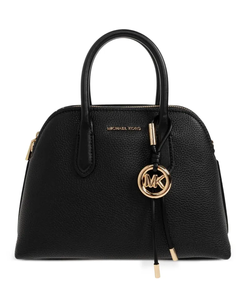 Michael Kors medium Freddie grained leather tote bag - Schwarz Schwarz