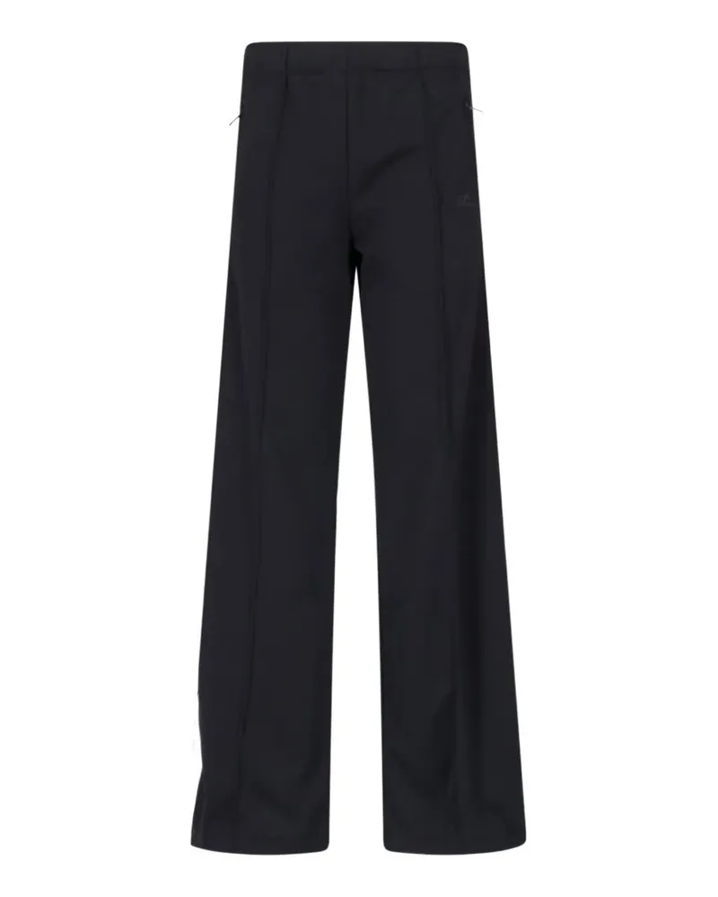 Courrèges side-stripe track pants - Schwarz Schwarz