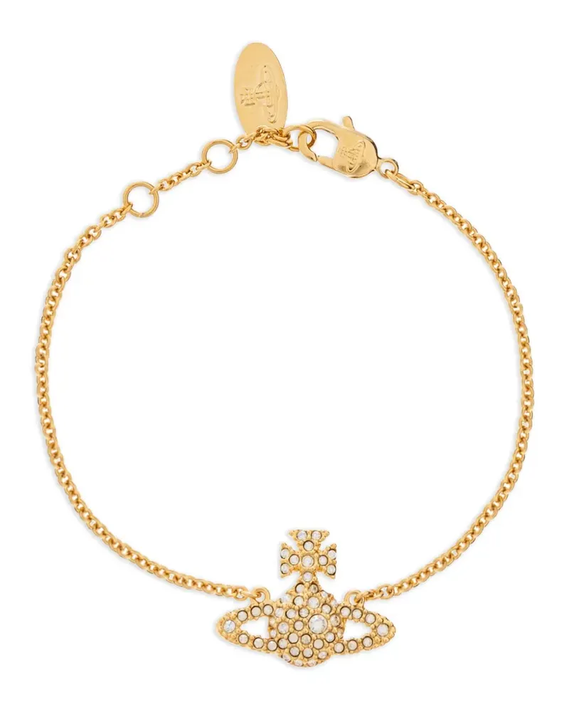 Vivienne Westwood Natalina Armband mit Orb-Kristallen - Gold Gold
