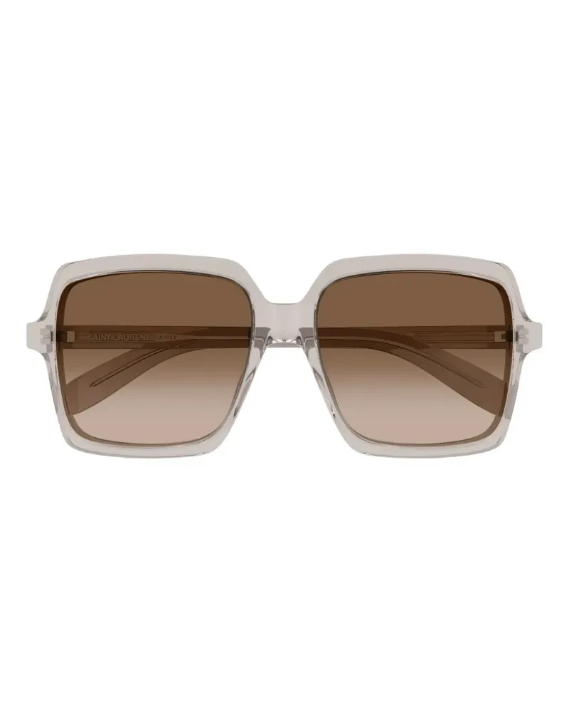 Saint Laurent square-frame sunglasses - Grau Grau