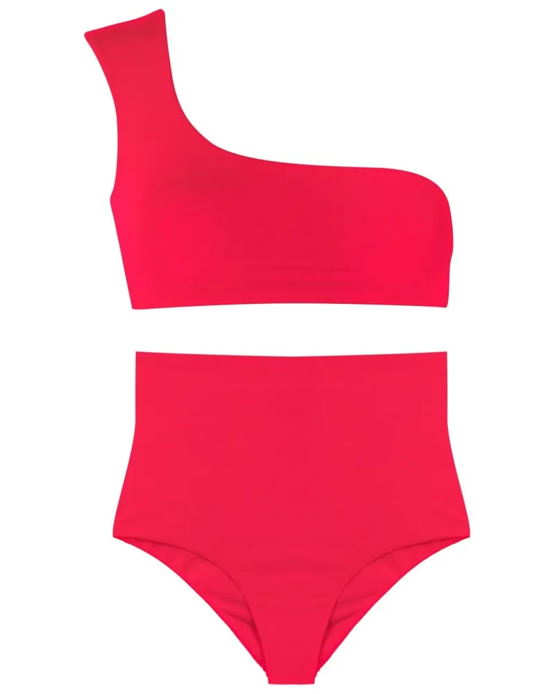 Lygia & Nanny Marjory Fluity One-Shoulder-Bikini - Rot Rot