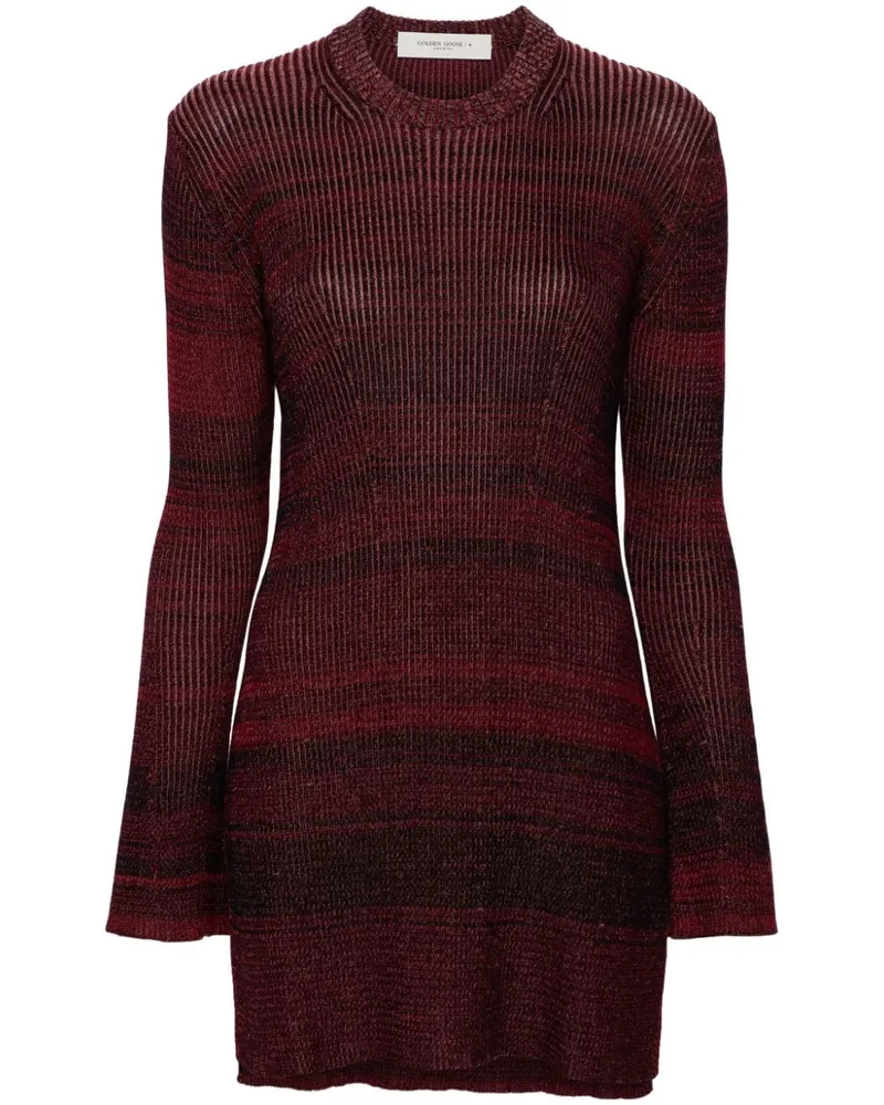 Golden Goose Gestricktes Meret Minikleid - Rot Rot
