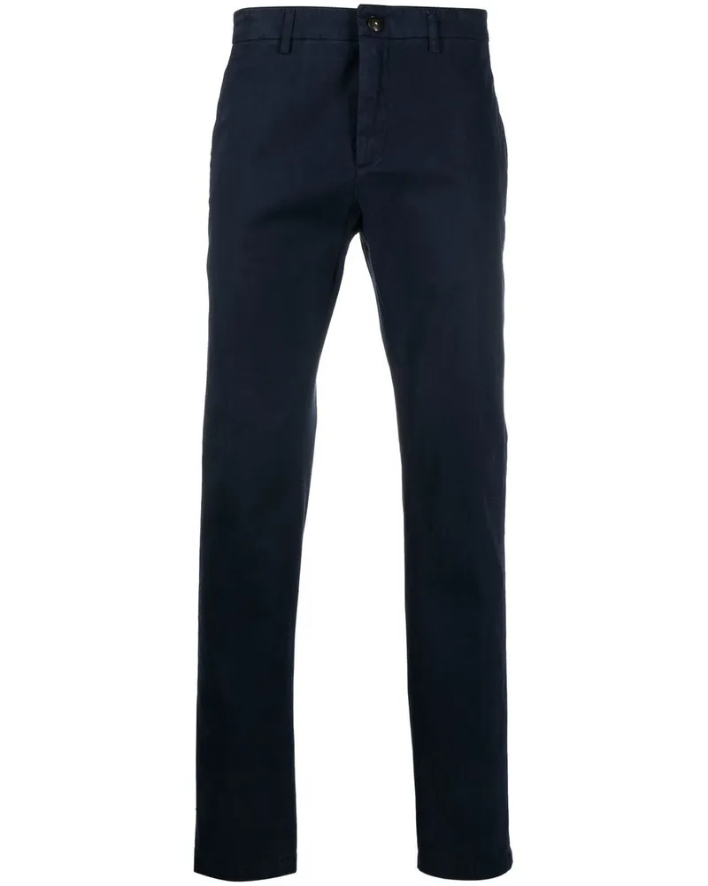 Department 5 David Straight-Leg-Chino - Blau Blau