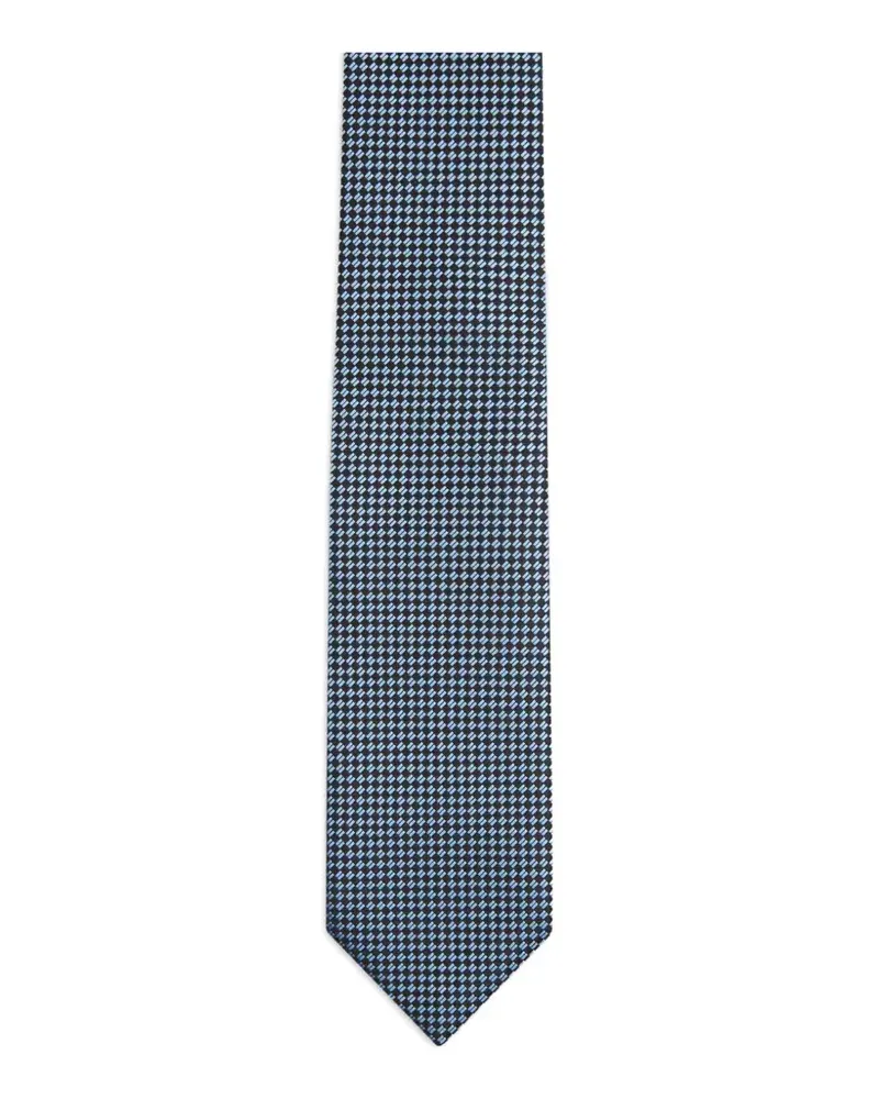 Tom Ford textured silk tie - Schwarz Schwarz