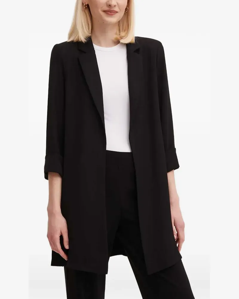 Joseph Ribkoff cuffed-sleeve blazer - Schwarz Schwarz