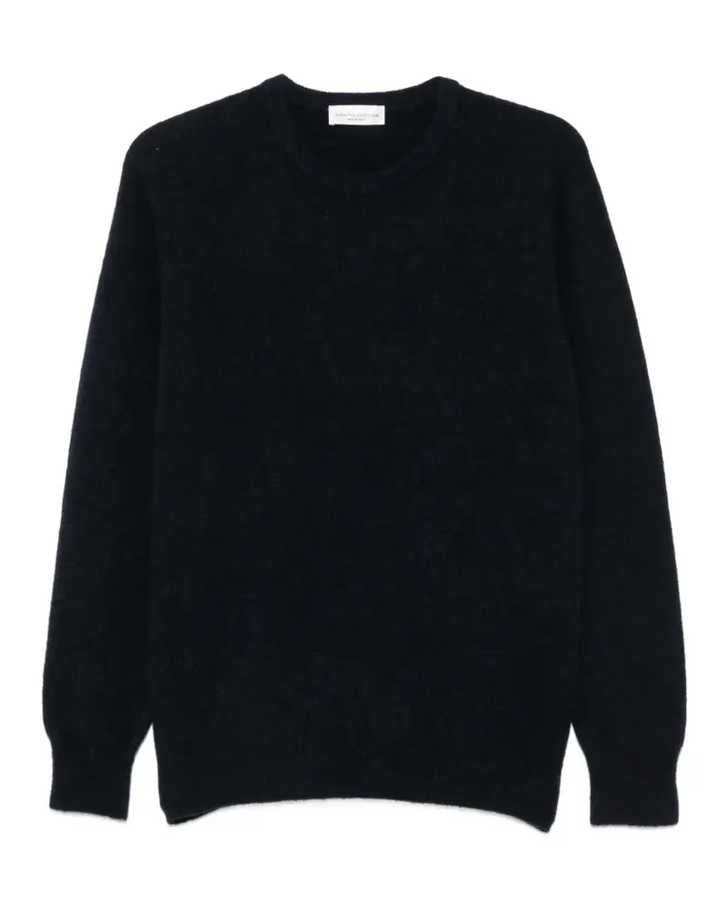 Roberto Collina Pullover mit rundem Ausschnitt - Blau Blau