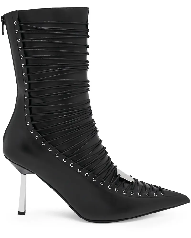 MISBHV Anastazja Stiefeletten 75mm - Schwarz Schwarz