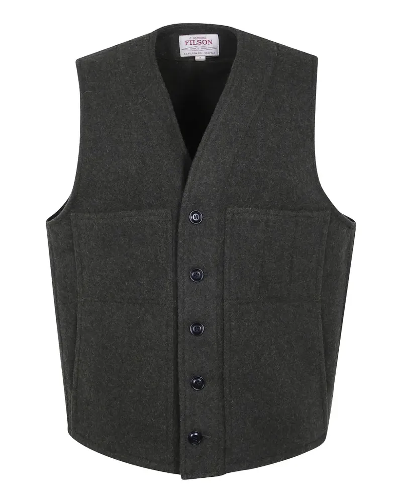 Filson Weste mit Knöpfen - Grün Grün