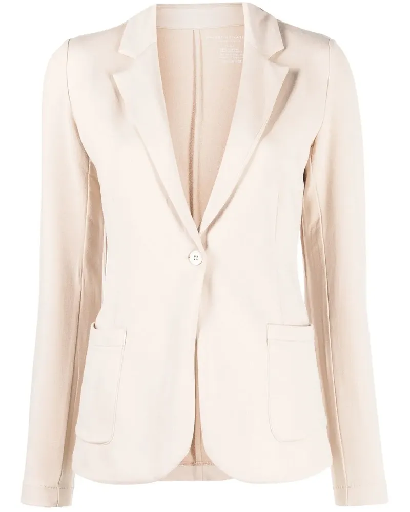 Majestic Schmaler Blazer - Nude Nude