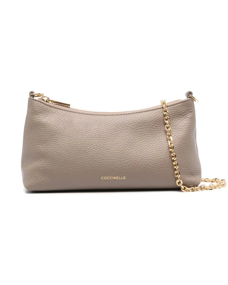 Coccinelle Mini Aura Tasche - Nude Nude