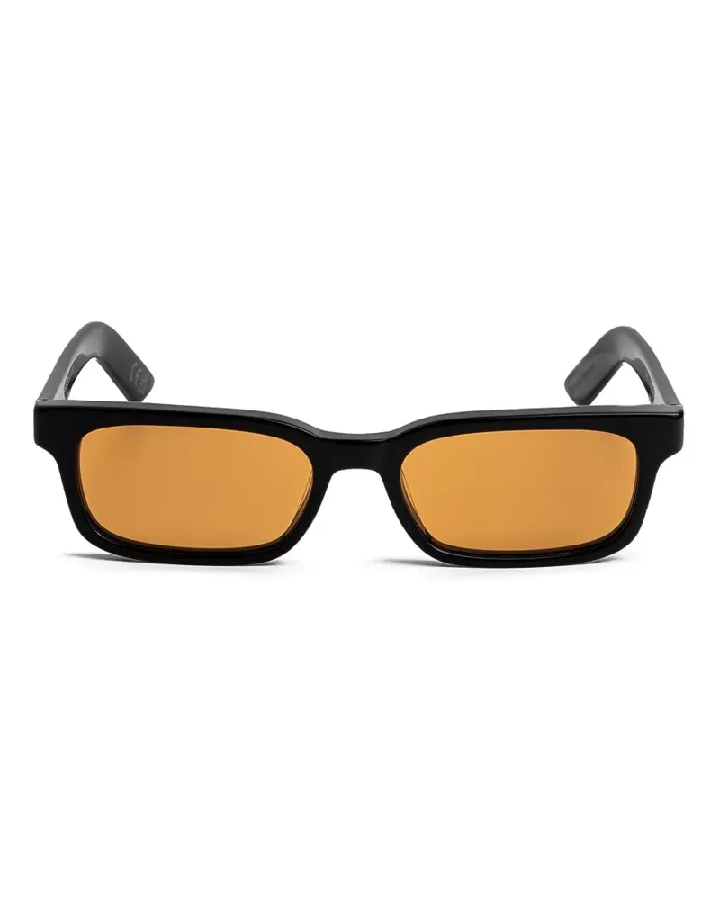 RETROSUPERFUTURE Gesto Sonnenbrille mit eckigem Gestell - Schwarz Schwarz