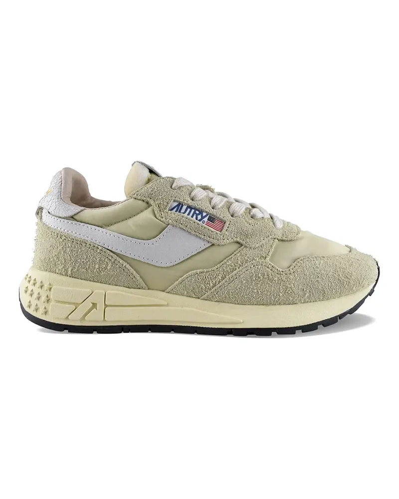 AUTRY Reelwind Sneakers mit Logo-Patch - Nude Nude