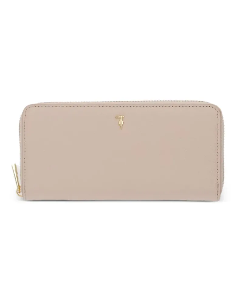 Trussardi Portemonnaie mit Reißverschluss - Rosa Rosa