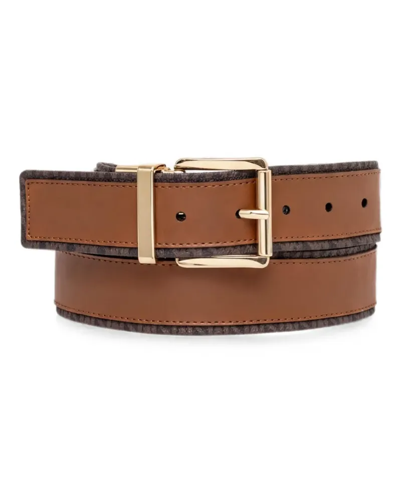 Michael Kors Gürtel mit Monogramm - Nude Nude
