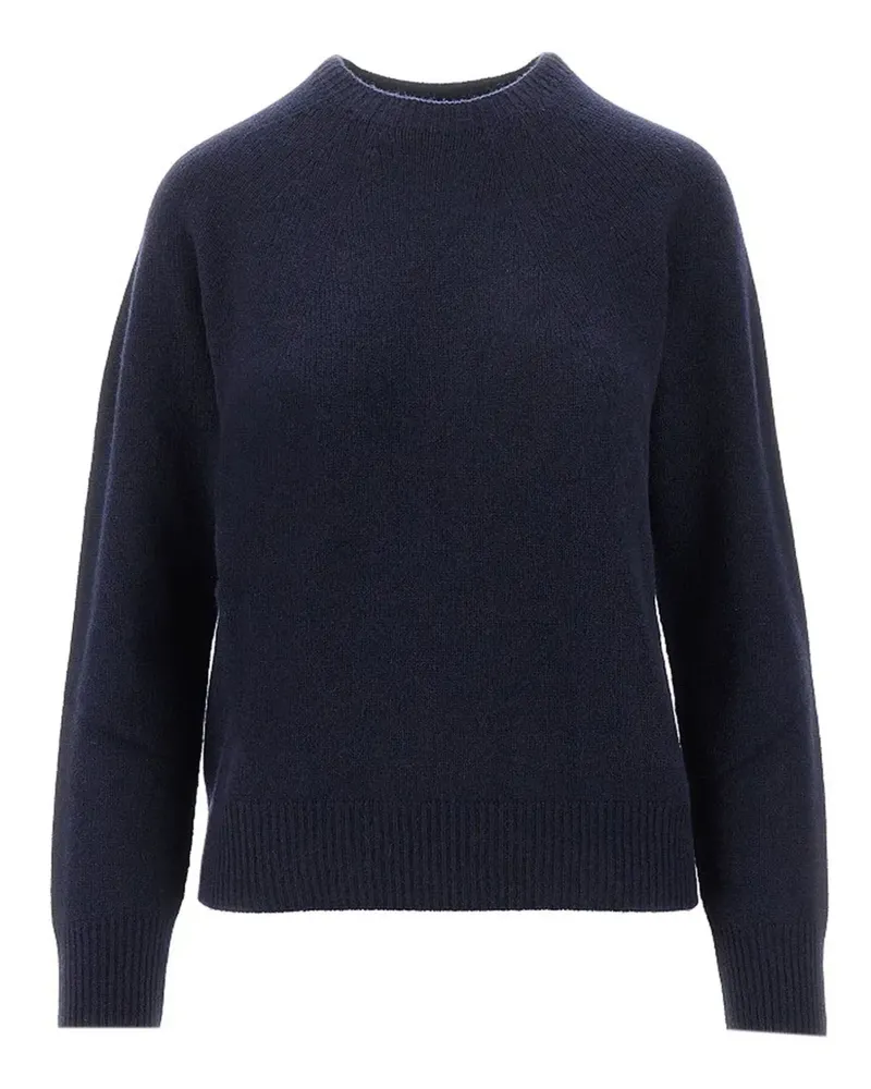 Emporio Armani Pullover mit Stehkragen - Blau Blau