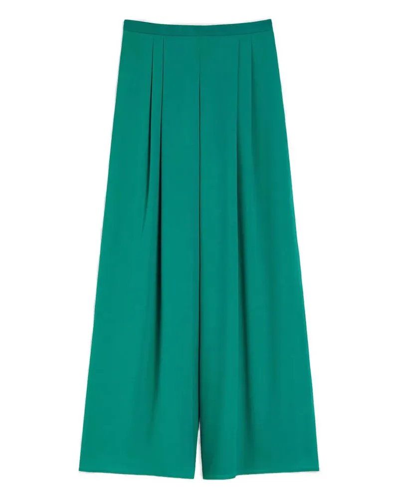 Pennyblack Wide-Leg-Hose mit Bundfalten - Grün Grün