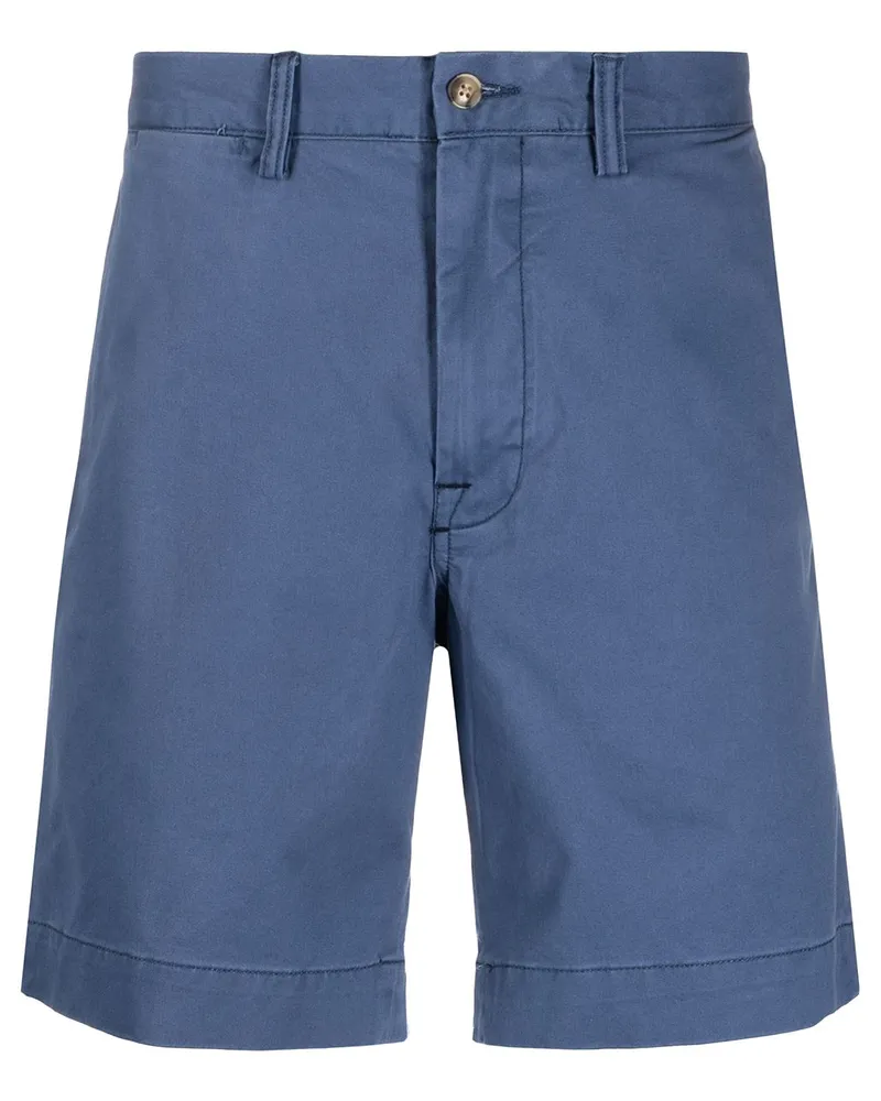 Ralph Lauren Gerade Chino-Shorts Blau