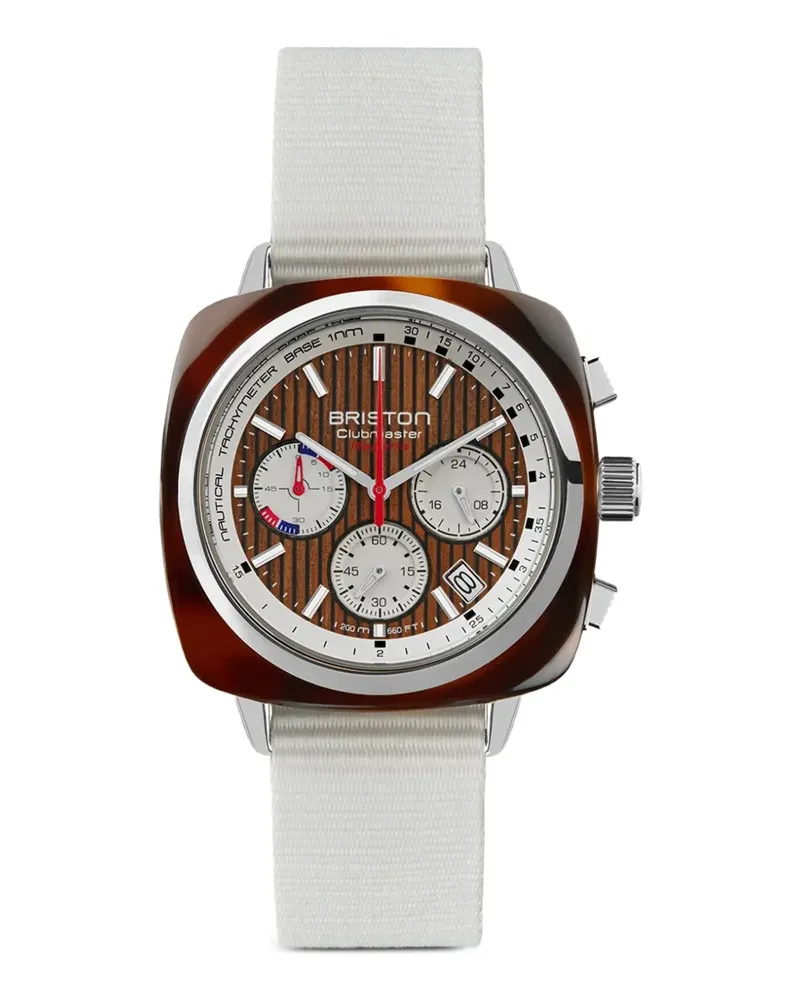 BRISTON Clubmaster Regatta 42mm watch - Braun Braun