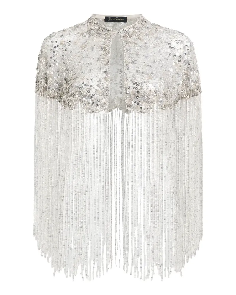Jenny Packham Astralis Cape - Silber Silber