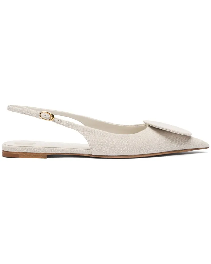 Jacquemus Les Slingbacks Duelo Pumps - Nude Nude