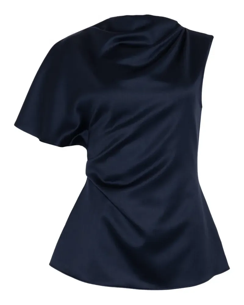 Roksanda Ilincic Drapiertes Nomi Oberteil - Blau Blau
