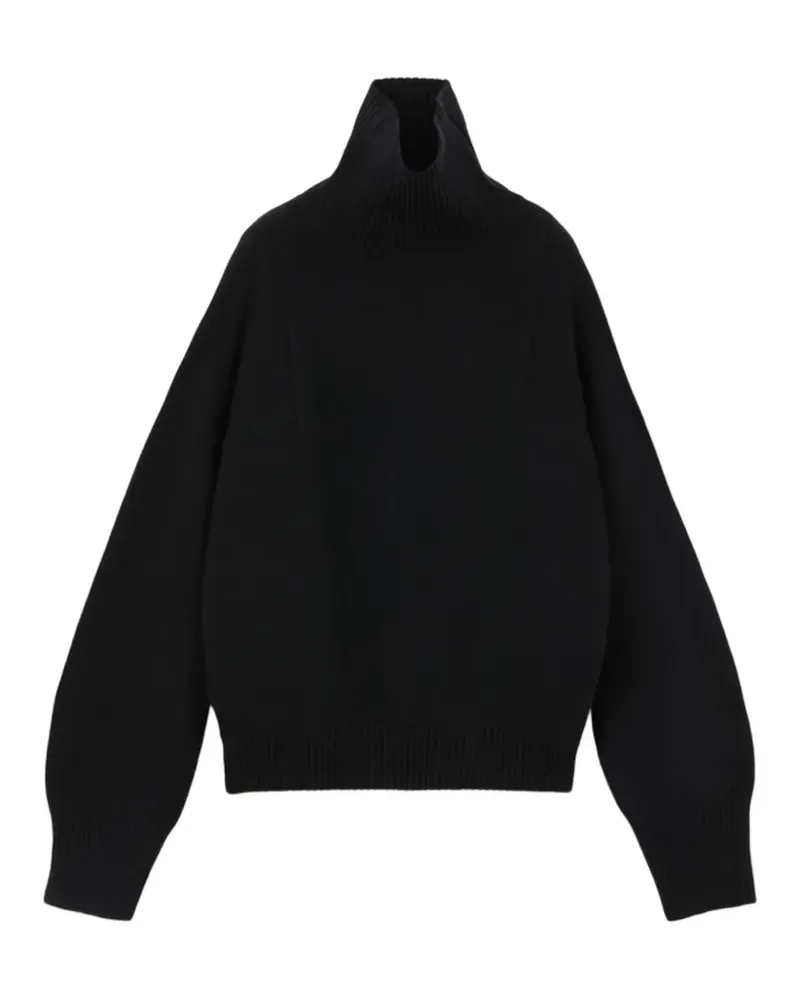 Fortela Lucy high-neck ribbed sweater - Schwarz Schwarz