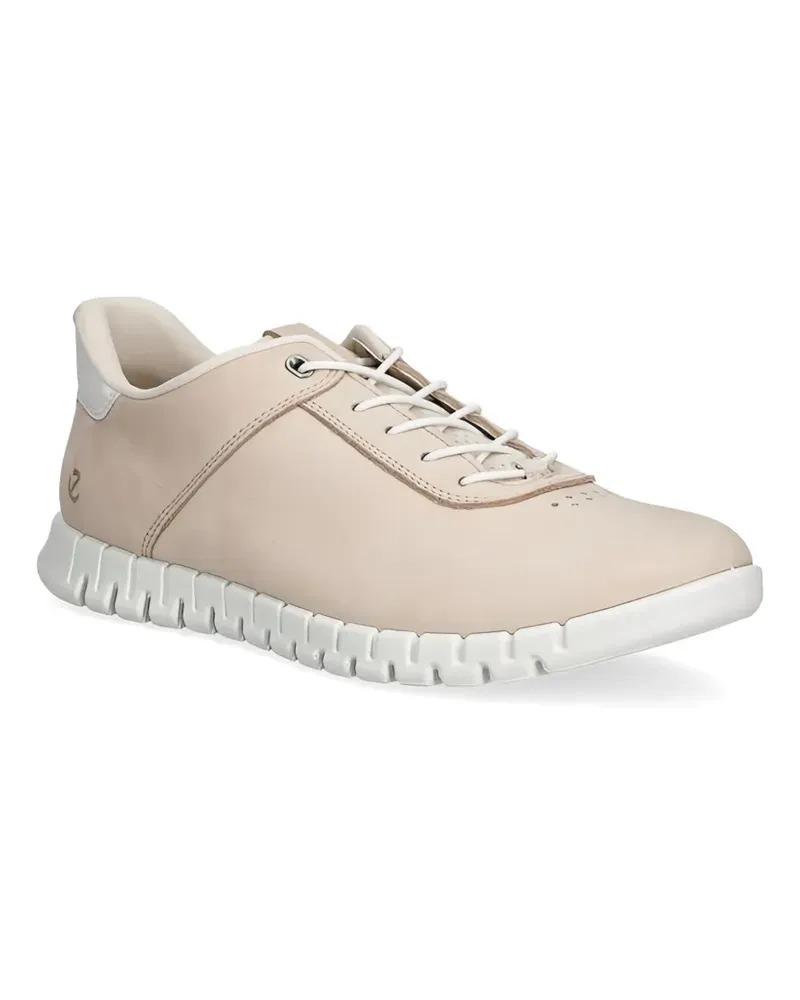 Ecco Gruuv Lite perforated sneakers - Nude Nude