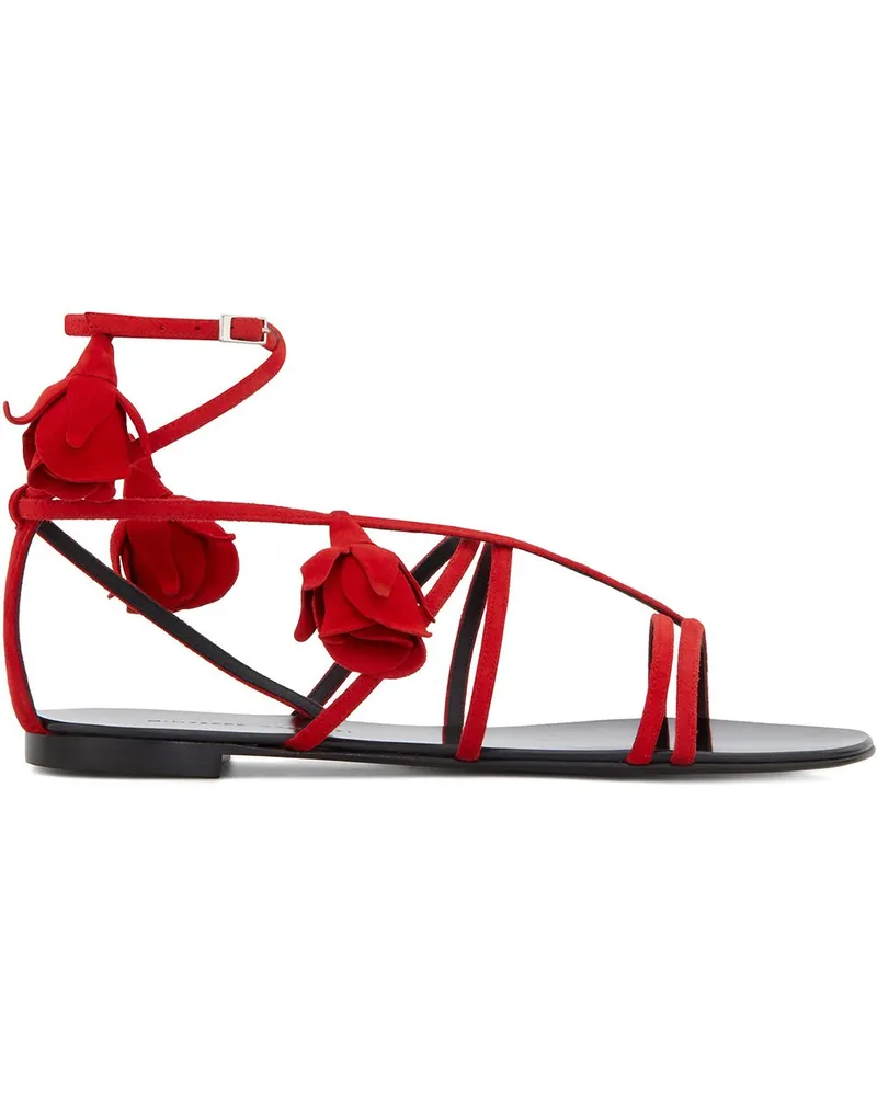 Giuseppe Zanotti Danse Du Feu' Sandalen - Rot Rot