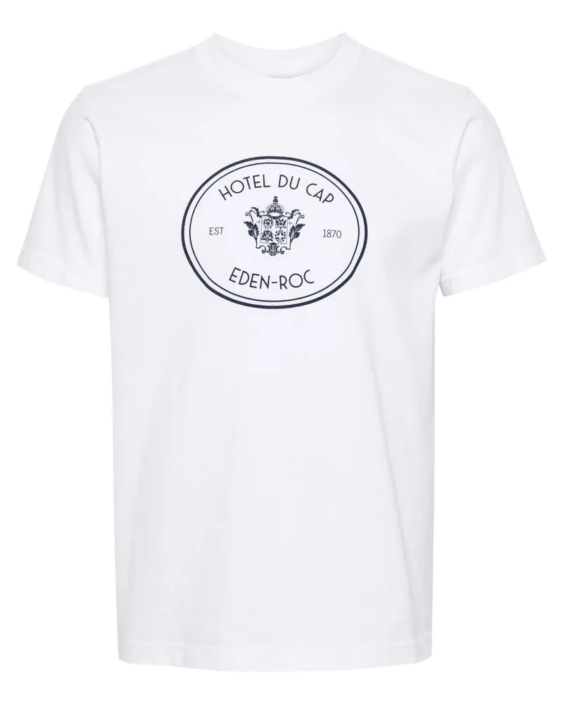 SPORTY & RICH Eden Crest Kennedy T-Shirt - Weiß Weiß