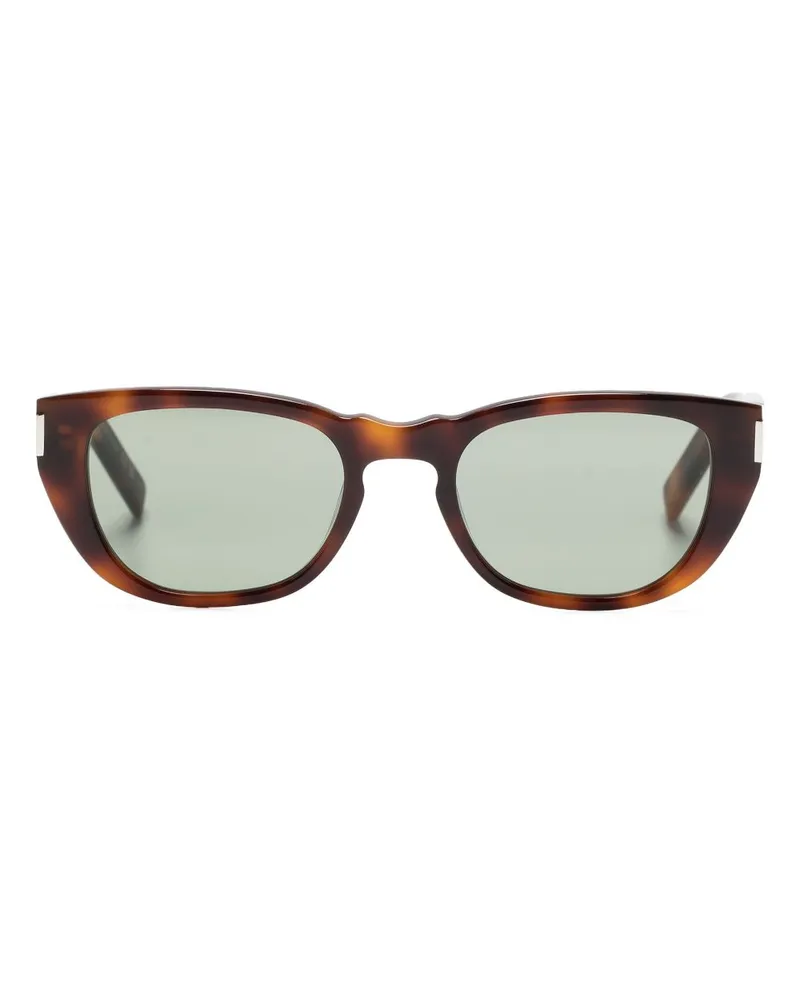 Saint Laurent Cat-Eye-Brille in Schildpattoptik - Braun Braun