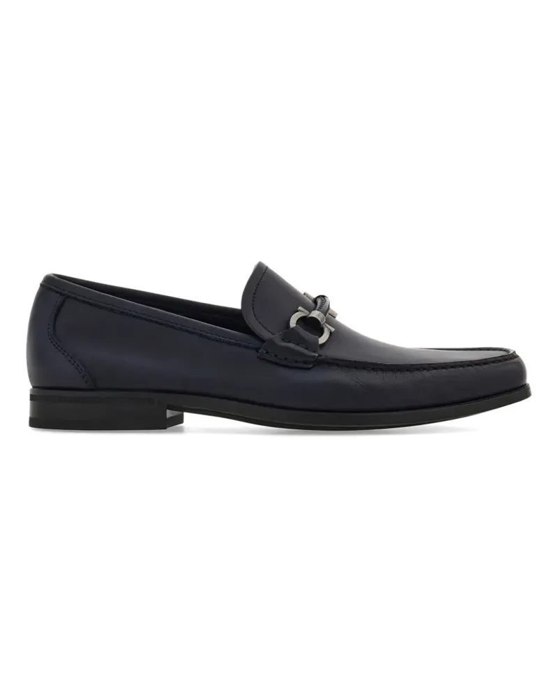 Ferragamo Loafer mit Gancini-Detail - Blau Blau