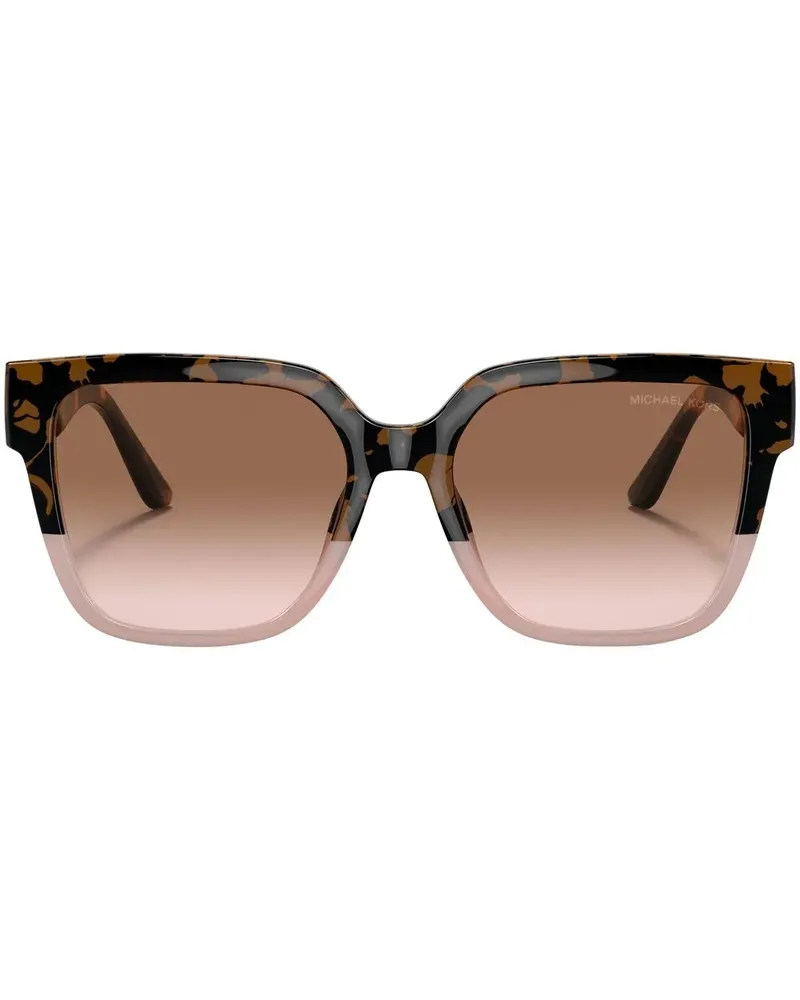 Michael Kors Oversized-Sonnenbrille in Schildpattoptik - Grün Grün