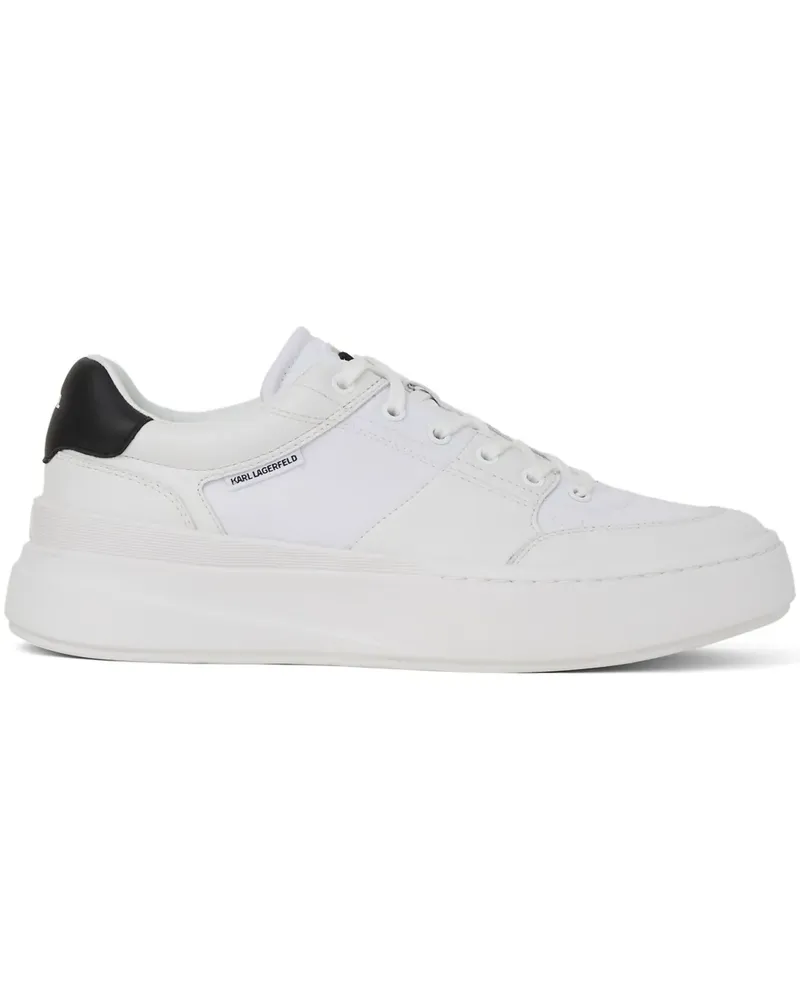 Karl Lagerfeld Kronos Apron Sneakers - Weiß Weiß
