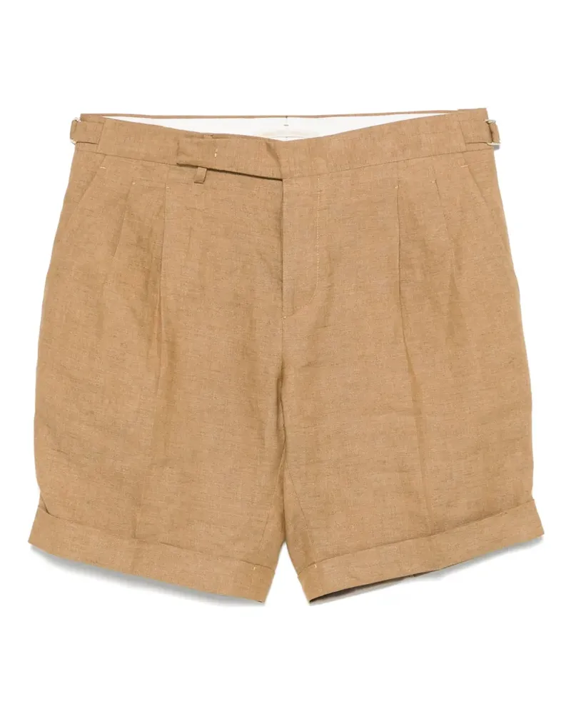 Briglia 1949 Shorts mit Bundfalten - Braun Braun