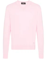 Dsquared2 Pullover mit V-Ausschnitt Rosa