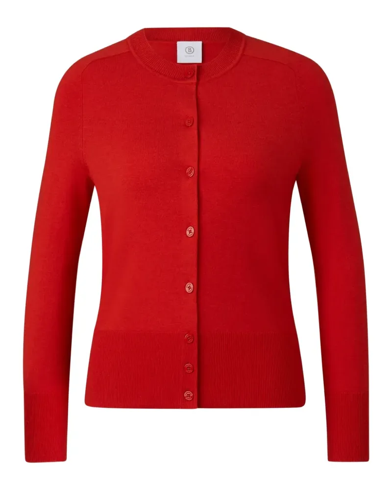Bogner Ilma Cardigan mit Knöpfen - Rot Rot