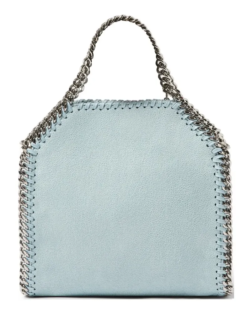 Stella McCartney tiny Falabella chain-trim mini bag - Blau Blau