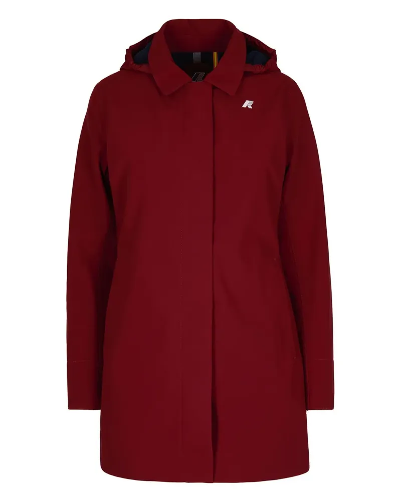 K-Way Mathy Kapuzenjacke - Rot Rot
