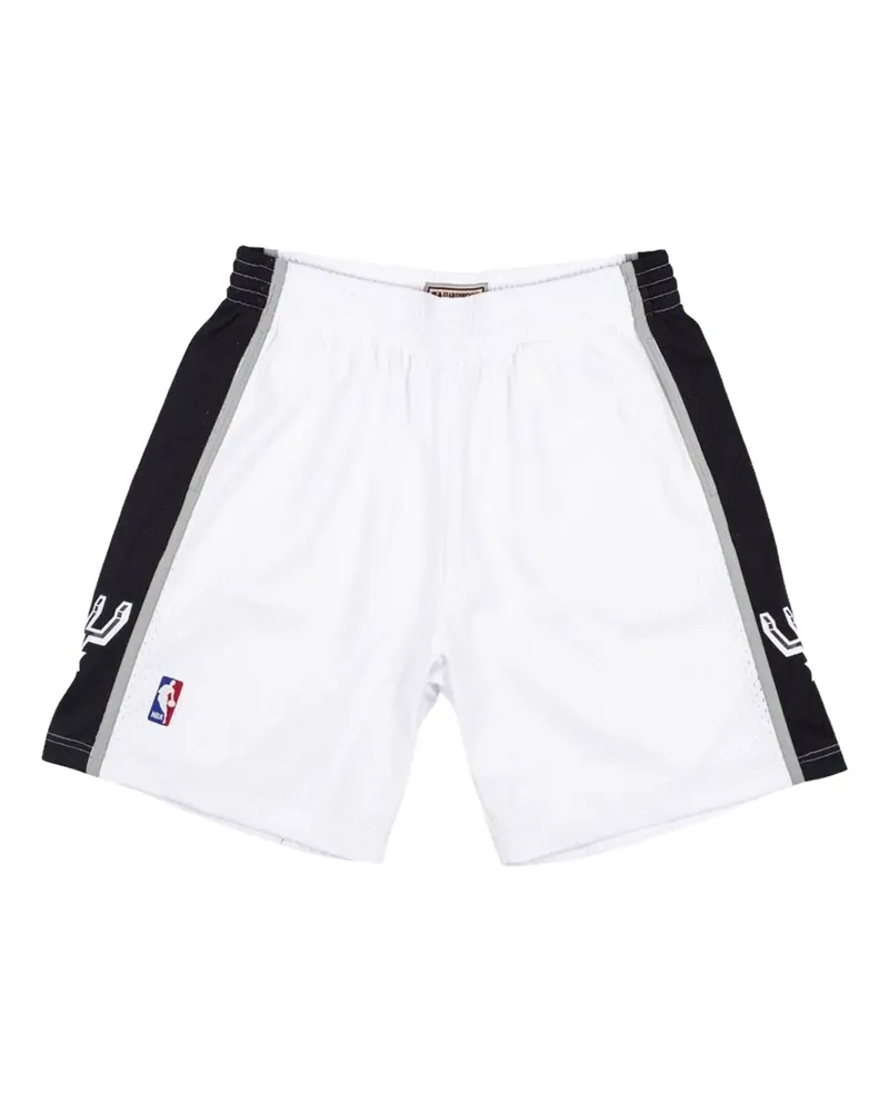 Mitchell & Ness NBA San Antonio Spurs 1998/99 Swingman Shorts - Weiß Weiß