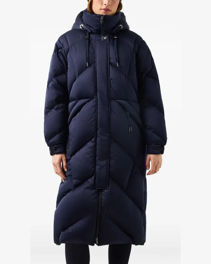 Bogner Gesteppter Ginny Kapuzenmantel - Blau Blau