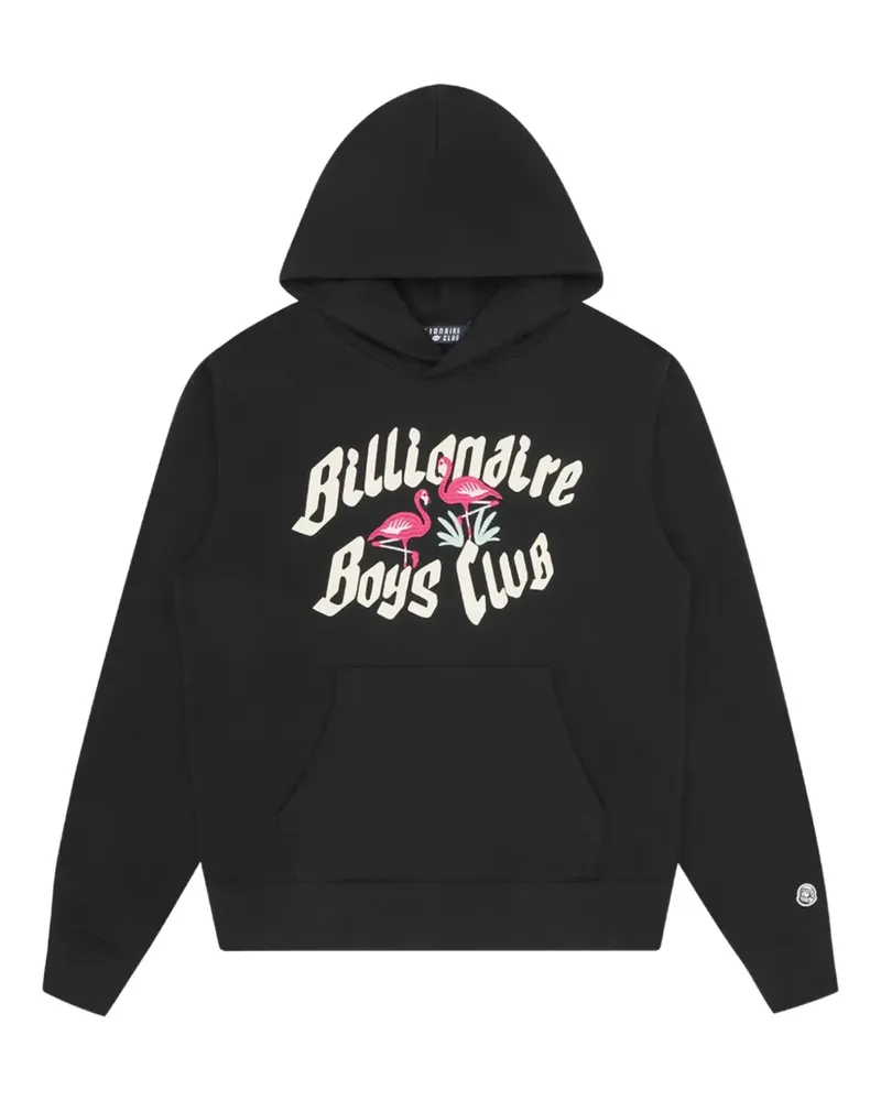Billionaire Boys Club Hoodie mit Logo-Print - Schwarz Schwarz