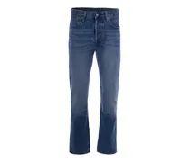 501 Straight-Leg-Jeans - Blau