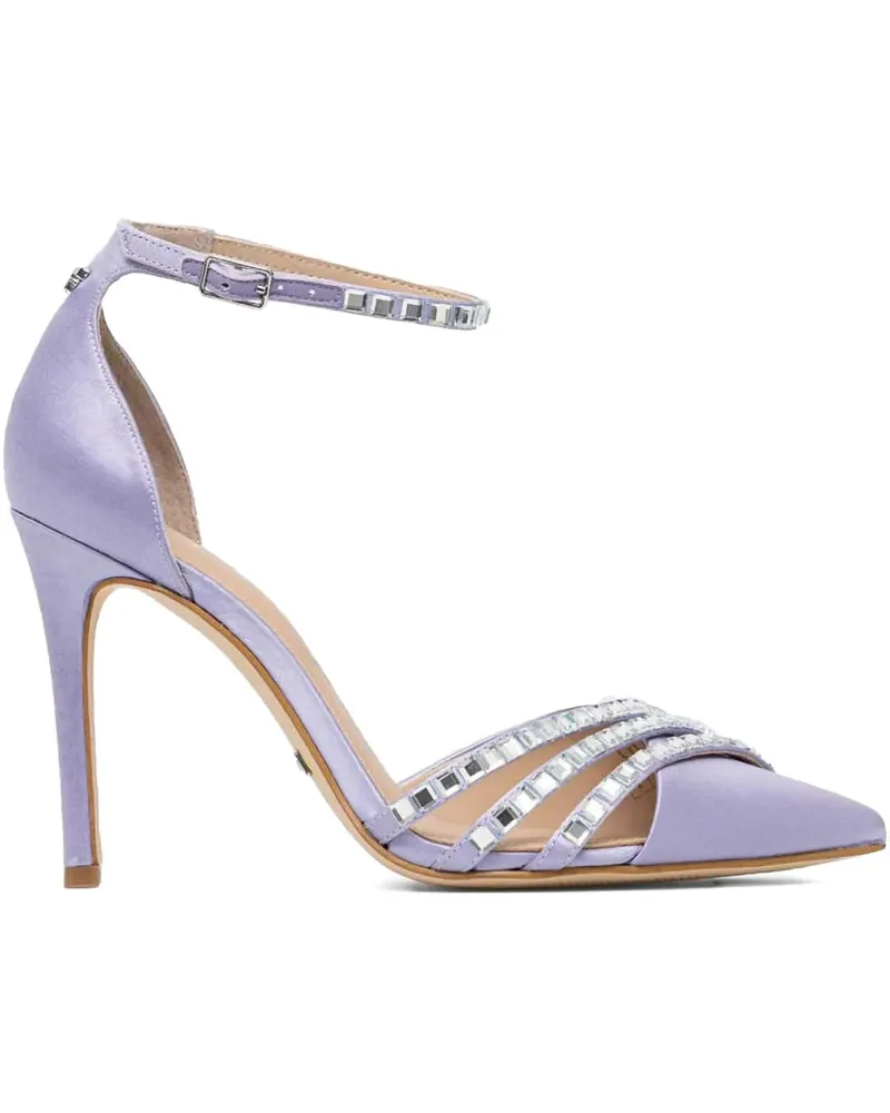 Guess Spitze Pumps mit Perlen 105mm - Violett Violett