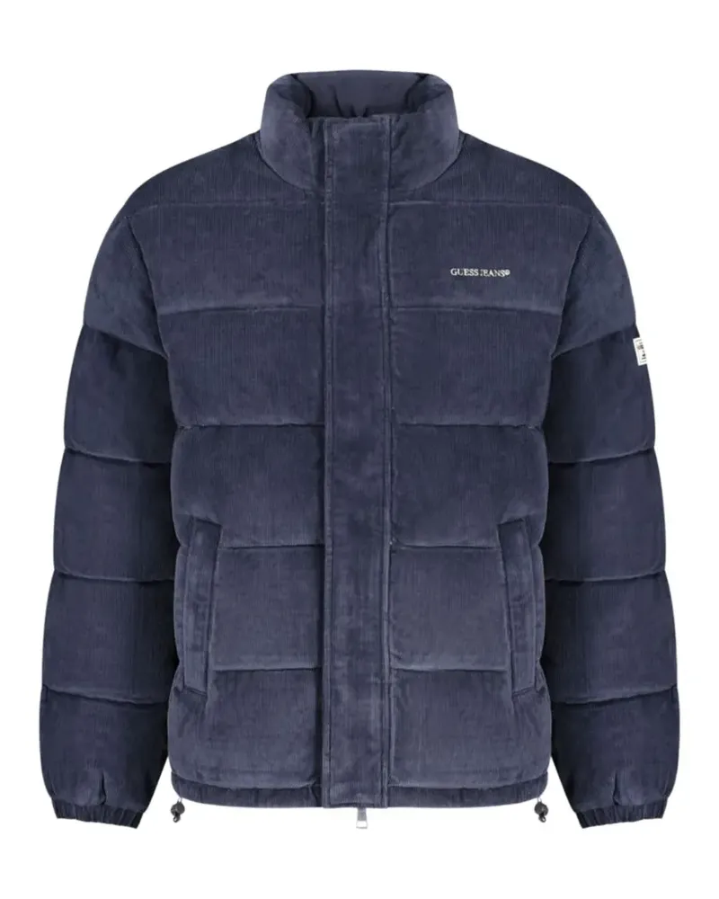 Guess corduroy puffer jacket - Blau Blau