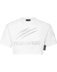 Philipp Plein T-Shirt mit Logo-Print Weiß